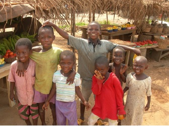 Bimbi dei nostri programmi in Ghana
