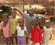 Bimbi dei nostri programmi in Ghana